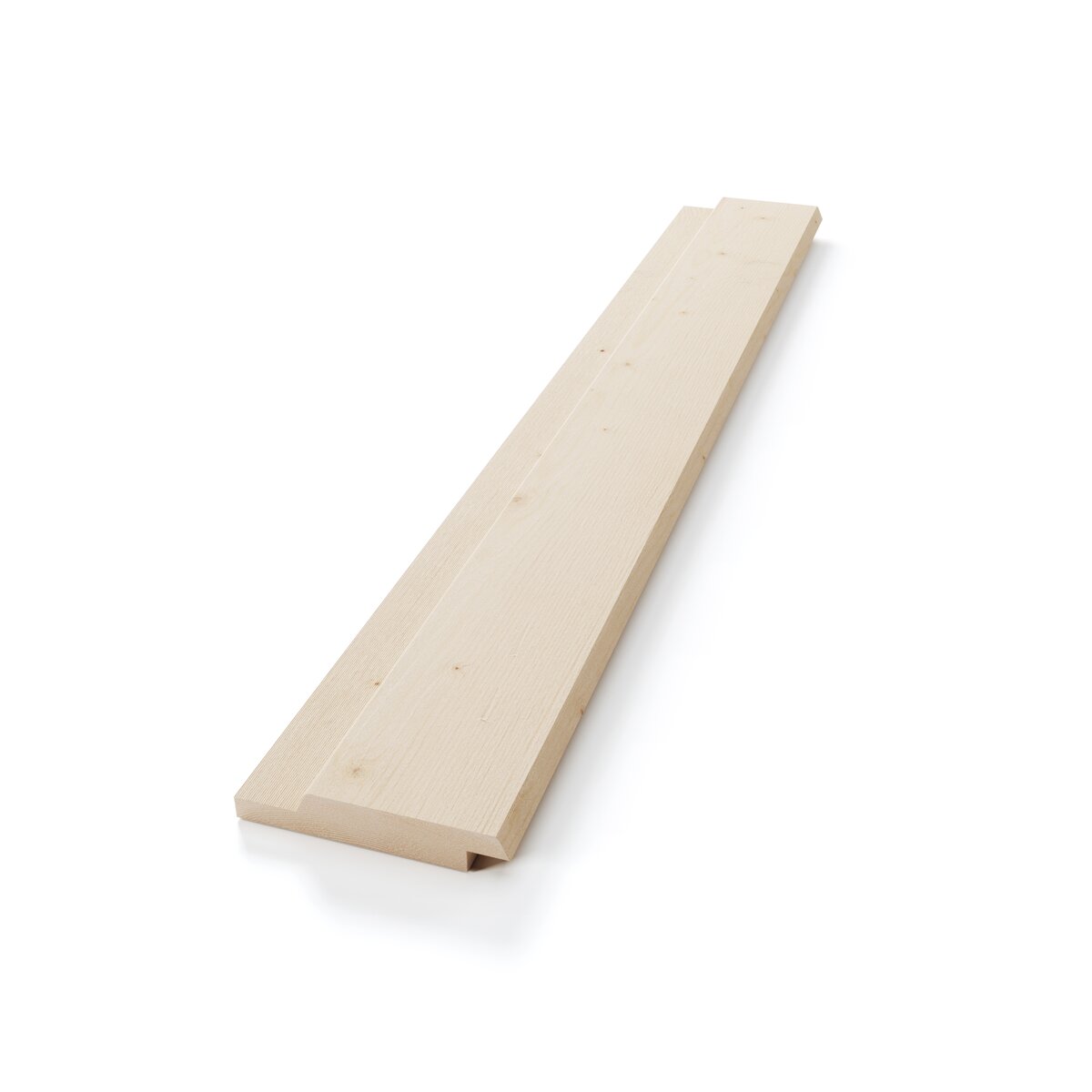 22x120 Falsad spårpanel fasade kanter obehandlad